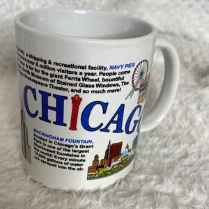 Chicago city coffee cup mug